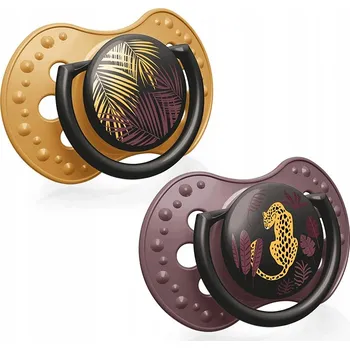 dudlíky Lovi silikonové dudlík 18+ měsíců JUNGLE VIBES 2 ks