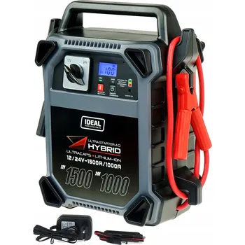 Startovací zdroj Přenosný startovací zdroj Ideal Ultra Starter 4.0 12/24V Booster Jumper 1500A