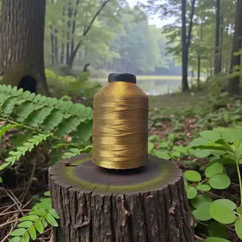 VÁZACÍ NIT NA OČKA -NYLON 50M SPOOL DARK KHAKI C