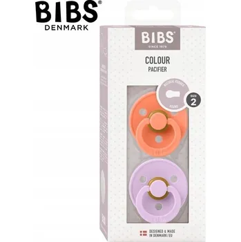 dudlíky Kulatý gumový Dudlík Bibs 6 měsíců +