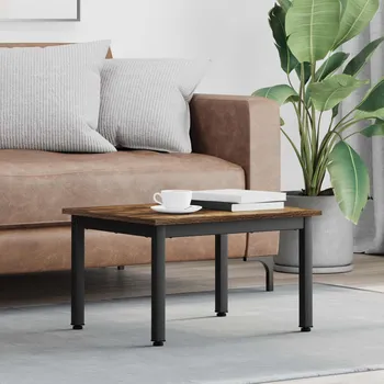 Konferenční stolek vidaXL Konferenční stolek Kouřový dub 60 x 50 x 36 cm kompozitní dřevo [892562]