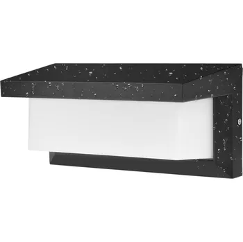 Nástěnné svítidlo Venkovní nástěnné svítidlo Homkel černé, integrovaný LED zdroj 18 W