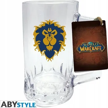 Hrnek sklo 500 ml World of Warcraft Alliance