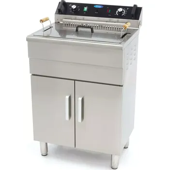 fritéza Maxima Fritéza 30 l s vypouštěcím kohoutkem a skříňkou | 09365232