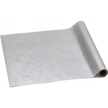 ubrus Bieżnik PartyDeco 300 x 36 cm stříbrný