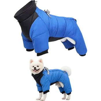 Obleček pro psa TEPLÝ ZIMNÍ KOMBINEZÓN PRO PSA NERO S