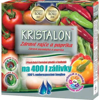 Hnojivo AGRO hnojivo Kristalon Zdravé rajče a paprika 0,5kg