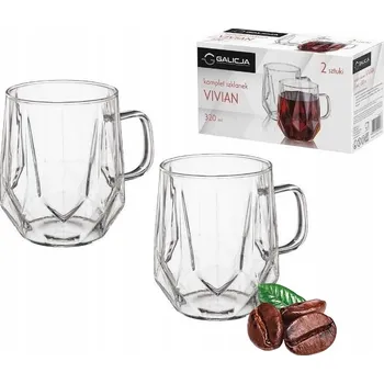 Sklenice Sklenice na kávu VIVIAN Galicja 320 ml 2 ks