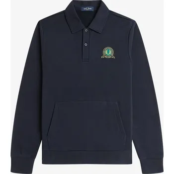 Pánská móda Mikina Fred Perry Navy 608 3360630 M