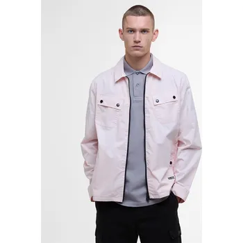 Pánská větrovka Bunda Barbour International Quartz Pink 517257 L