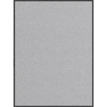 Rohožka Rohožka šedá 90 x 120 cm z polypropylenu a PVC, protiskluzová
