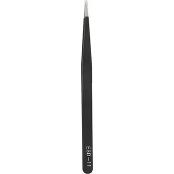 Péče o řasy a obočí KOVOVÁ PINZETA PINZETA PŘESNÁ ESD PRO ELEKTRONIKU HQ PROSTA ESD-11 HQ