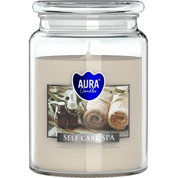Svíčka Parafínová vonná svíčka Self care SPA Aura 1 ks