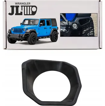 Nárazník JEEP WRANGLER JL 2018+ LEVÁ MŘÍŽKA HALOGENU KRYTKA NÁRAZNÍKU HUNTER