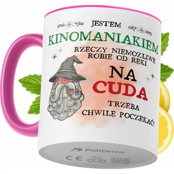 Hrnek Polidraw Hrnek Polidraw pro kinomaniaka na dárek keramika 330 ml