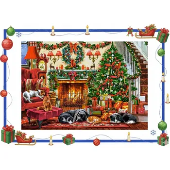 Puzzle Krb Castorland 260 el. útulný ( puzzle )