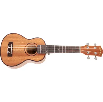 Ukulele CASCHA HH 2027 CZ Soprano Mahogany Ukulele Bundle