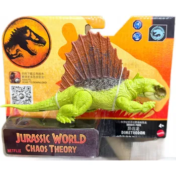 Figurka DIMETRODON Dinosaurus Figurka 18 cm Jurassic World Park Jurský Mattel