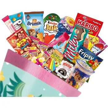 Bonbon Kornout plný sladkostí pro školáky 50 cm