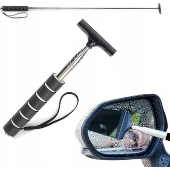 Stěrka na okno Teleskopická stěrka na okna a zrcátka automobilů, 98 cm