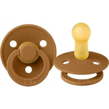 dudlíky Kulatý gumový Dudlík Bibs 6 měsíců +