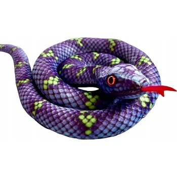 plyšák PLYŠOVÝ WĄŻ plyšová hračka DLOUHÝ plyšák 120 cm Plyšový Mazlíček Přítulníček Hadi