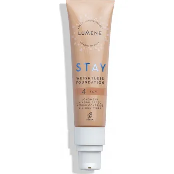 Make-up Lumene Stay Weightless Dlouhotrvající Podkladová Báze na obličej 4 Tan SPF30