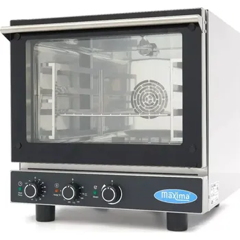 konvektomat Maxima Kombinovaná parní Trouba - vhodná pro 4 x 2/3 GN Zásobníky - Analogová | 08500200