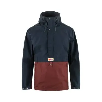 Pánská větrovka Fjällräven Vardag Anorak Men Dark Navy-Maroon modrá M