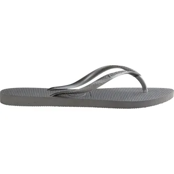 Dívčí pantofle Havaianas Steel Grey 898092 7C
