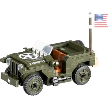 Stavebnice Sluban Stavebnice US ARMY JEEP
