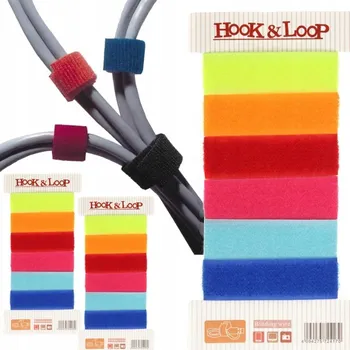 Stahovací páska Stahovací pásky na kabely Wobell WO124 18 kusů