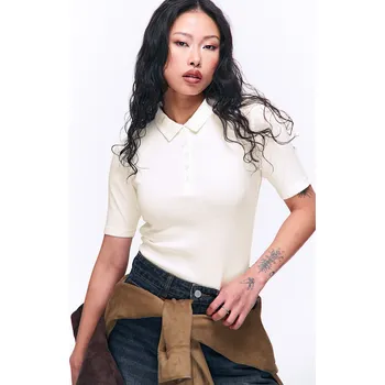 Dámské tričko GATE Základní bavlněné polo triko 44 226-0534/1140