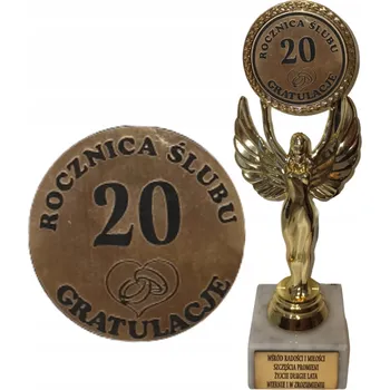 Dárek k 20. výročí svatby Porcelánová soška Gody pro manželství