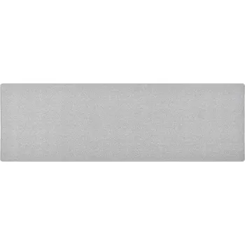 Koberec Světle šedý běhoun na koberec 80 x 250 cm z všívaného PP