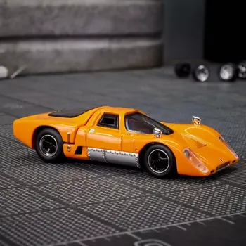 autíčko Hot Wheels - Elite 64 McLaren M6GT - Orange HWG05