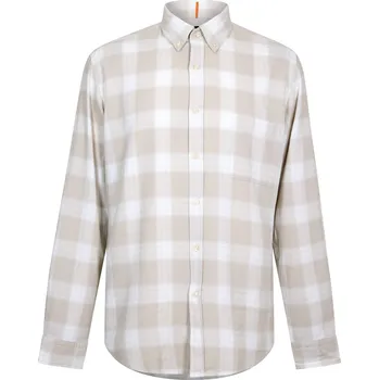 Pánská košile Košile Boss Light Beige 1215599 6XL