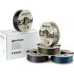 Spectrum 3D filament, Premium PLA Essentials, 1,75mm, 5x250g, 80752, mix Wizard Indigo, W,rychlé dodání