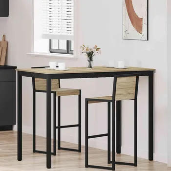 Jídelní stůl vidaXL Barový stůl kompozitní dřevo [892699]