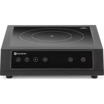 Tepelná izolace Indukční vařič 3500 D XL, HENDI, Černá, 220-240V/3500W, 355x400x(H)100mm | 239957