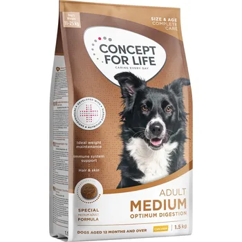 Krmivo pro psa 1,5kg Concept for Life Medium Adult novinka
