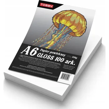 Kancelářský papír Kancelářský papír Tobby formát A6 350g 100 listů