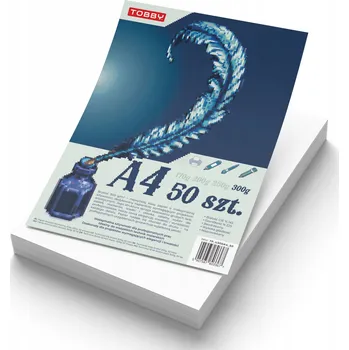 Kancelářský papír Tobby formát A4, 300 g/m², 50 listů