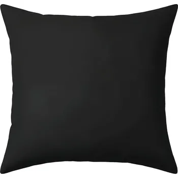 Povlak na polštářek SATÉNOVÝ POVLAK NA POLŠTÁŘ 40x40 JASIEK 100% BAVLNA ČERNÝ