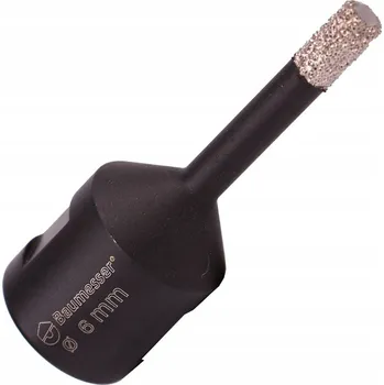 Vrták Diamantová Korunkový Vrták Baumesser Keramik PRO 6 mm