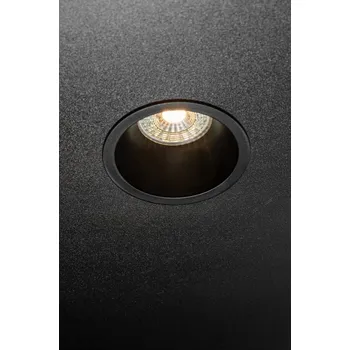 Bodové svítidlo Stropní vestavné svítidlo GTV 20 W patice GU10, černé