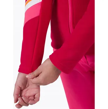 Pánská mikina Mikina Rossignol Strawpile Fleece Fz ruby červená M