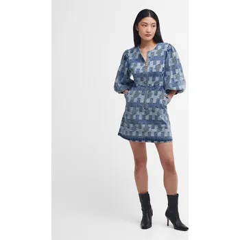 Dámské šaty Šaty BARBOUR Patchwork Denim 596431 14 (L)