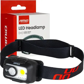 Čelovka Čelovka LED XPG+COB 1800mAh (BATT) AMIO-04667