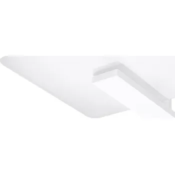 Bílé stropní svítidlo se skleněným stínidlem 40x47.5 cm Parola – Sollux ID_1575676